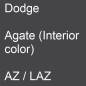 Preview: Dodge, Agate (Interior color), AZ / LAZ.